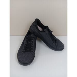 Kizik Irvine Unisex Size M8.5/ W10 Wide Canvas Hands Free Slip On Sneakers Gray